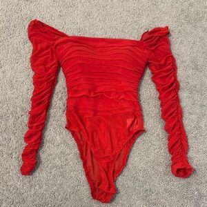 Princess Polly off the shoulder bodysuit